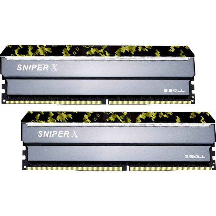 Модуль пам'яті G.SKILL Sniper X Urban Camo DDR4 3200MHz 16GB Kit 2x8GB (F4-3200C16D-16GSXKB)