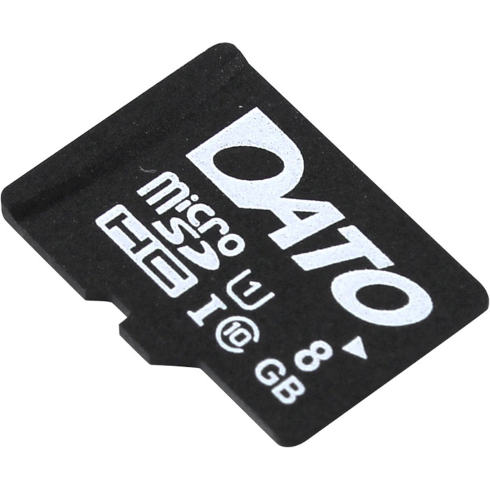 Карта пам'яті DATO microSDHC 8GB UHS-I Class 10 (DTTF008GUIC10)