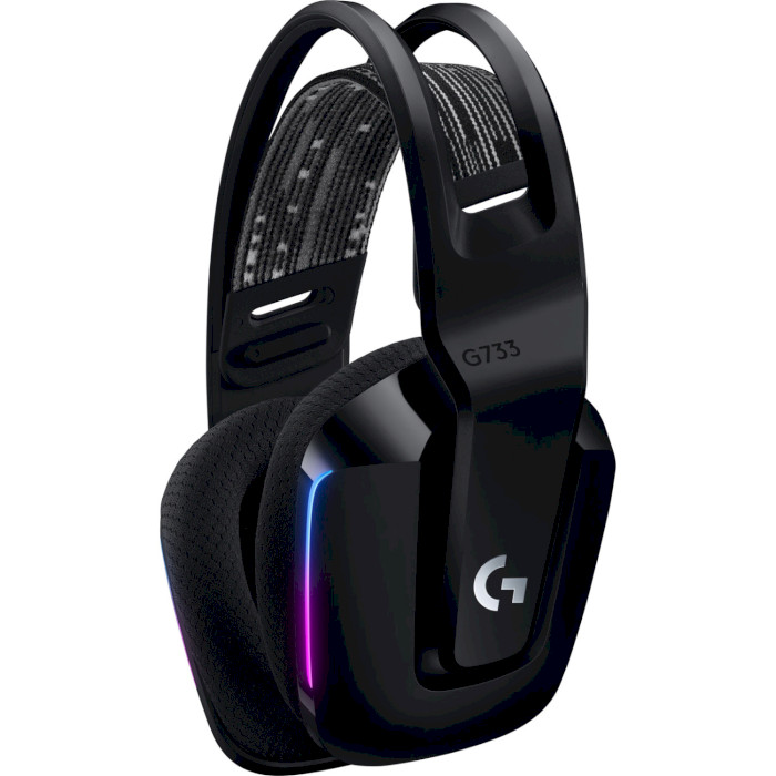 Навушники геймерскі LOGITECH G733 Lightspeed Black (981-000864)