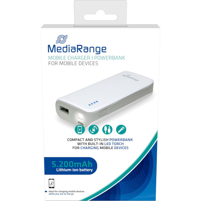 Повербанк MEDIARANGE MR751 5200mAh