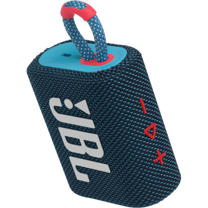 Портативная колонка JBL Go 3 Blue/Pink (JBLGO3BLUP)