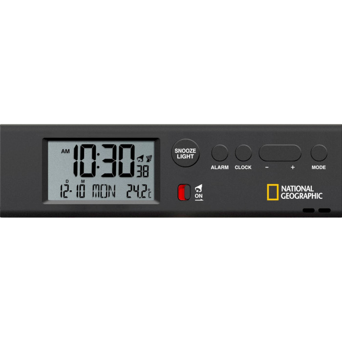 Часы настольные NATIONAL GEOGRAPHIC RC World Time Clock w/Temperature and Flashlight (9060300)