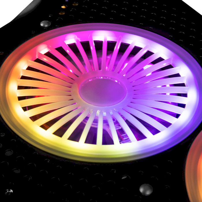 Подставка для ноутбука MODECOM Silent Fan MC-CF18 RGB (PL-MC-CF-18-RGB)