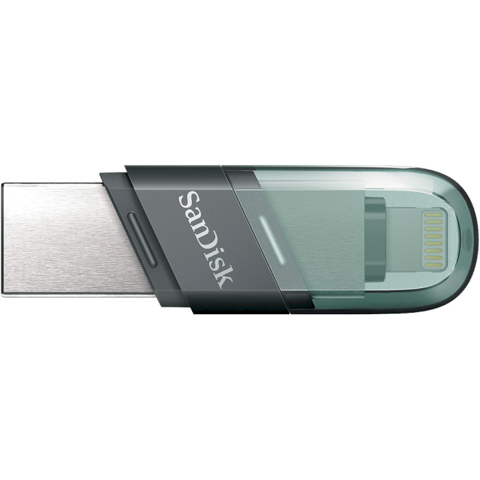 Флэшка SANDISK iXpand Flip 64GB Sea Green (SDIX90N-064G-GN6NN)