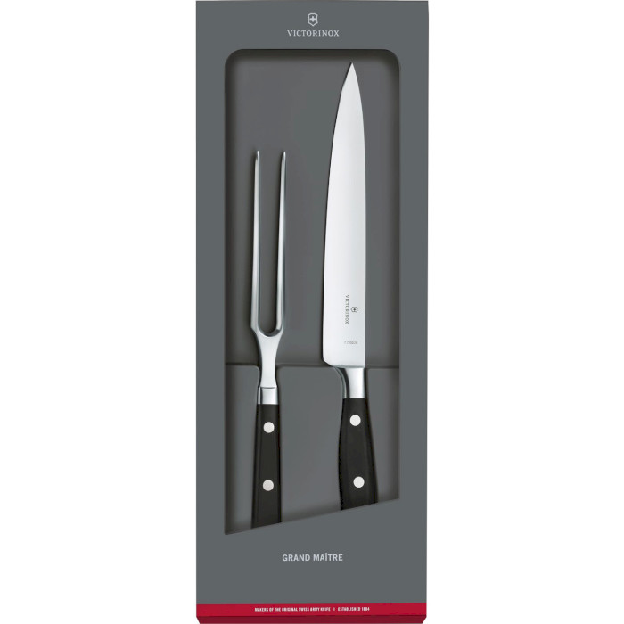 Набор кухонных ножей VICTORINOX Grand Maitre Carving Set 2пр (7.7243.2)