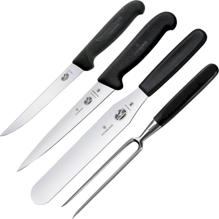 Набір кухонних ножів VICTORINOX Fibrox Small Chef's Case 14пр (5.4903)