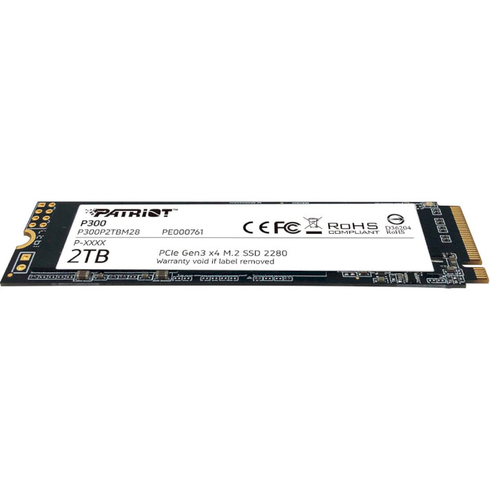 SSD диск PATRIOT P300 2TB M.2 NVMe (P300P2TBM28)