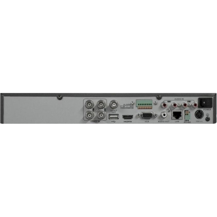 Видеорегистратор пентабридный 4-канальный HIKVISION DS-7204HUHI-K1(S)