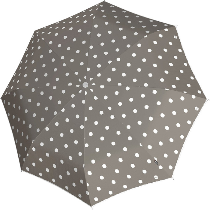 Зонт KNIRPS T.200 Medium Duomatic Dot Art Taupe (95 3201 4902)