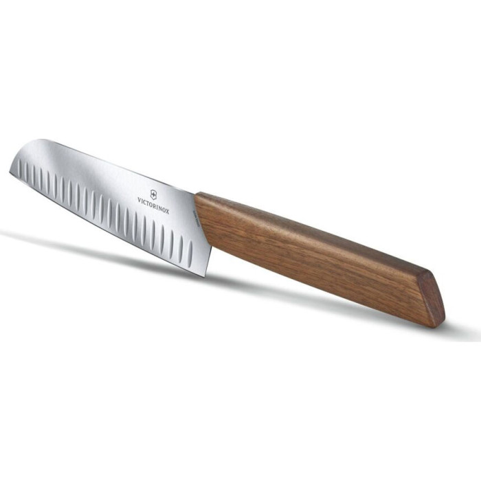 Нож кухонный VICTORINOX SwissModern Santoku 170мм (6.9050.17KG)