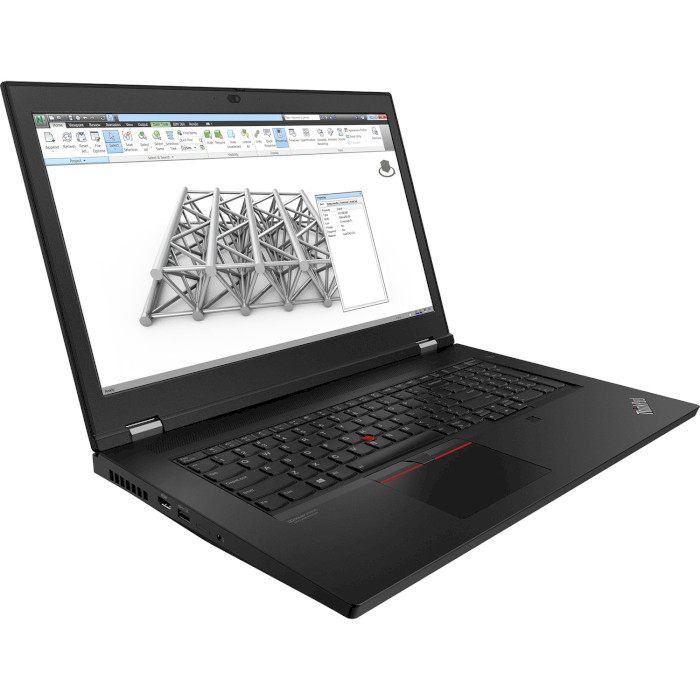 Ноутбук LENOVO ThinkPad P17 Gen 1 Black (20SN0048RT)
