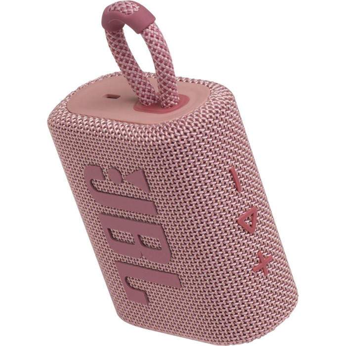 Портативна колонка JBL Go 3 Pink (JBLGO3PINK)