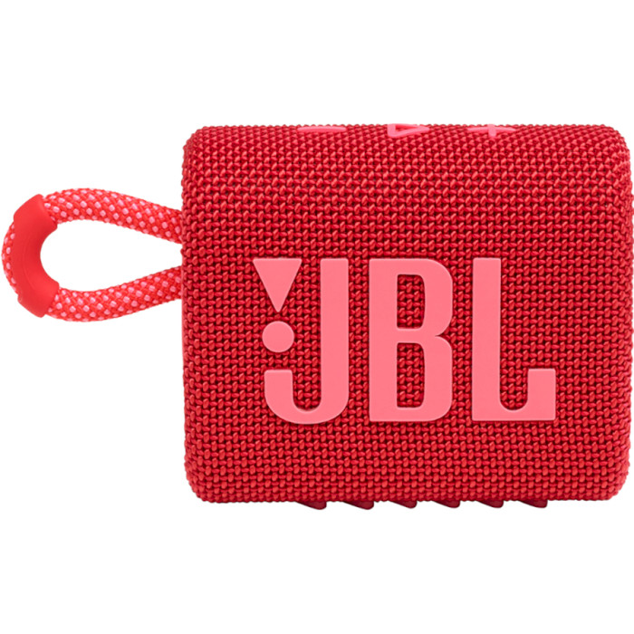 Портативна колонка JBL Go 3 Red (JBLGO3RED)