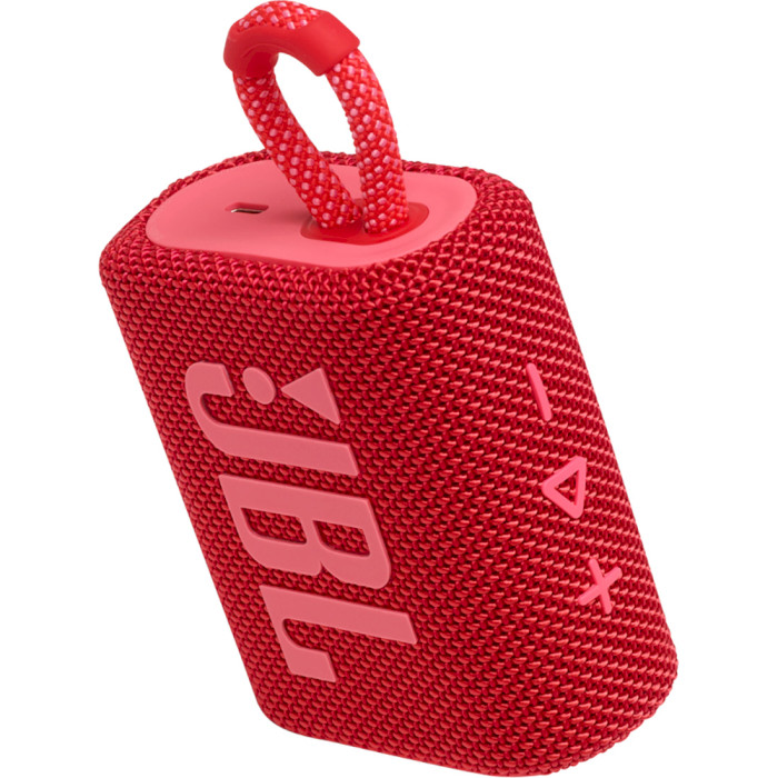 Портативна колонка JBL Go 3 Red (JBLGO3RED)