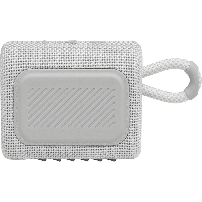 Портативна колонка JBL Go 3 White (JBLGO3WHT)