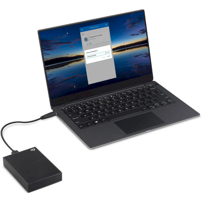 Портативный жёсткий диск SEAGATE One Touch 1TB USB3.2 Black (STKB1000400)