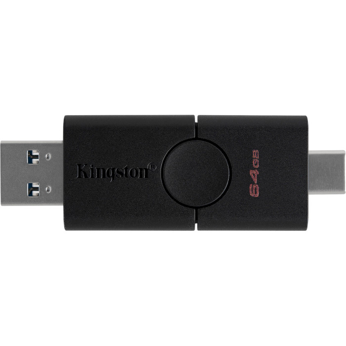 Флэшка KINGSTON DataTraveler Duo 64GB USB+Type-C3.2 (DTDE/64GB)