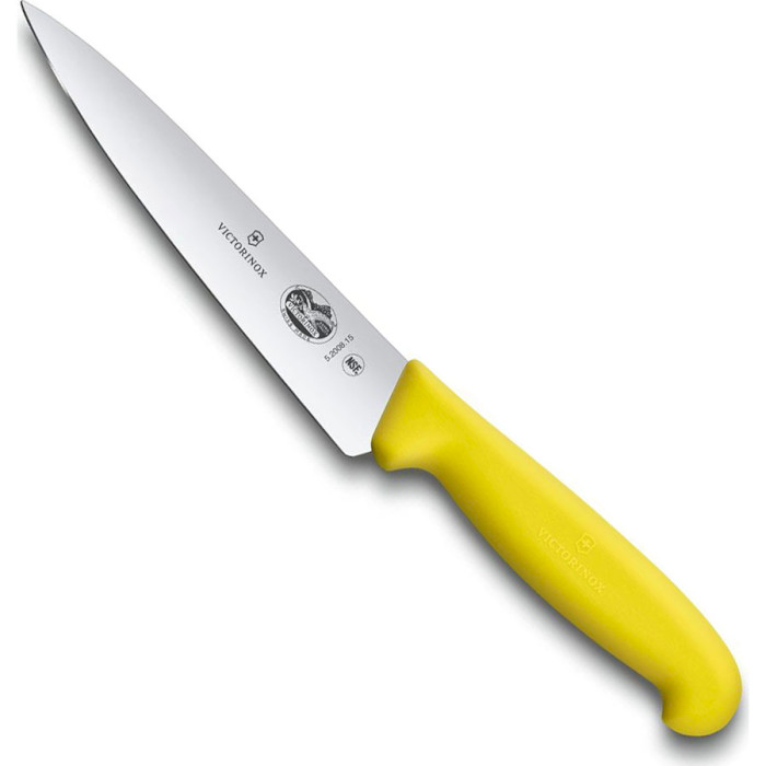 Шеф-ніж VICTORINOX Fibrox Kitchen Yellow 150мм (5.2008.15)