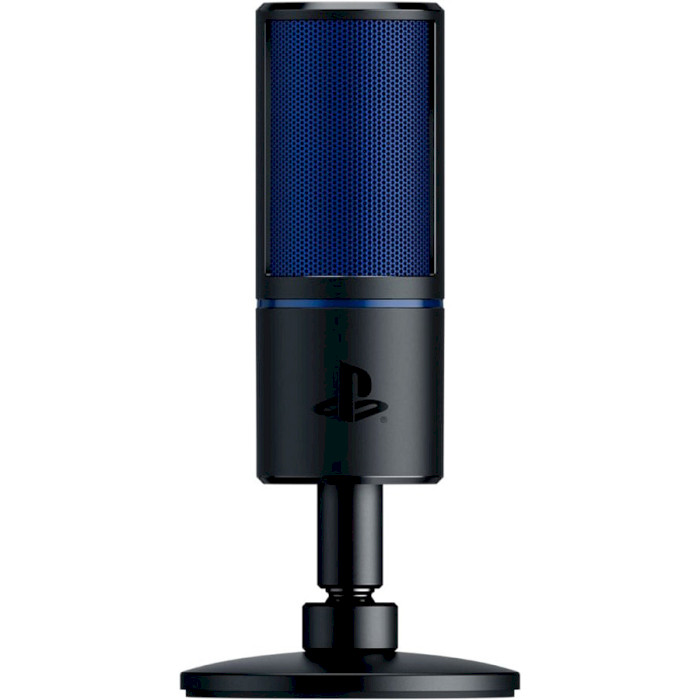 Микрофон для стриминга/подкастов RAZER Seiren X PS4 Black/Blue (RZ19-02290200-R3G1)