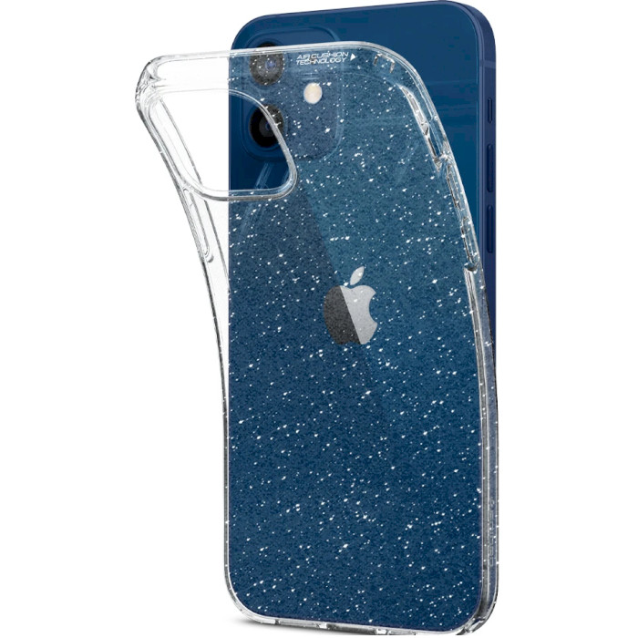 Чохол SPIGEN Liquid Crystal Glitter для iPhone 12 mini Crystal Quartz (ACS01741)