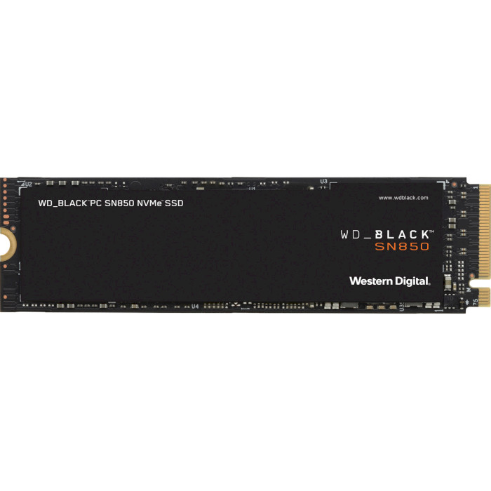 SSD диск WD Black SN850 1TB M.2 NVMe (WDS100T1X0E)