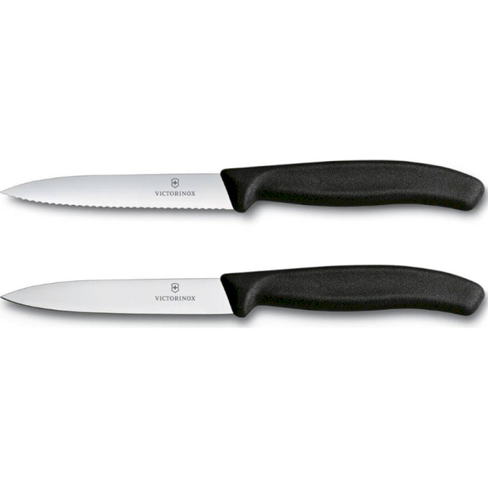 Набір кухонних ножів VICTORINOX SwissClassic Paring Set Set Black 2пр (6.7793.B)