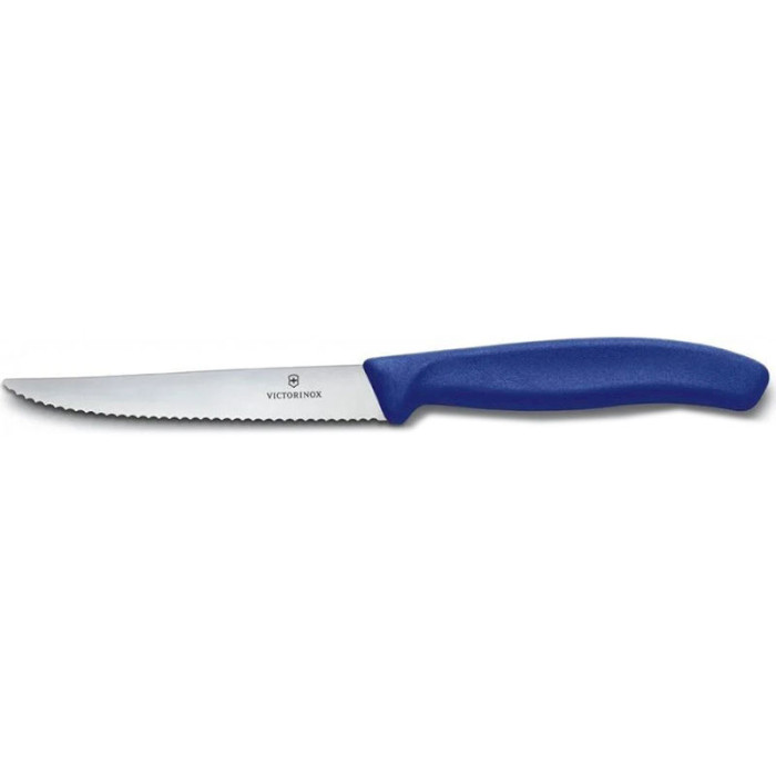 Набір кухонних ножів VICTORINOX SwissClassic Steak Set Blue 6пр (6.7232.6)