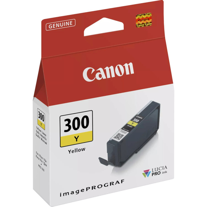 Картридж CANON PFI-300Y Yellow (4196C001)