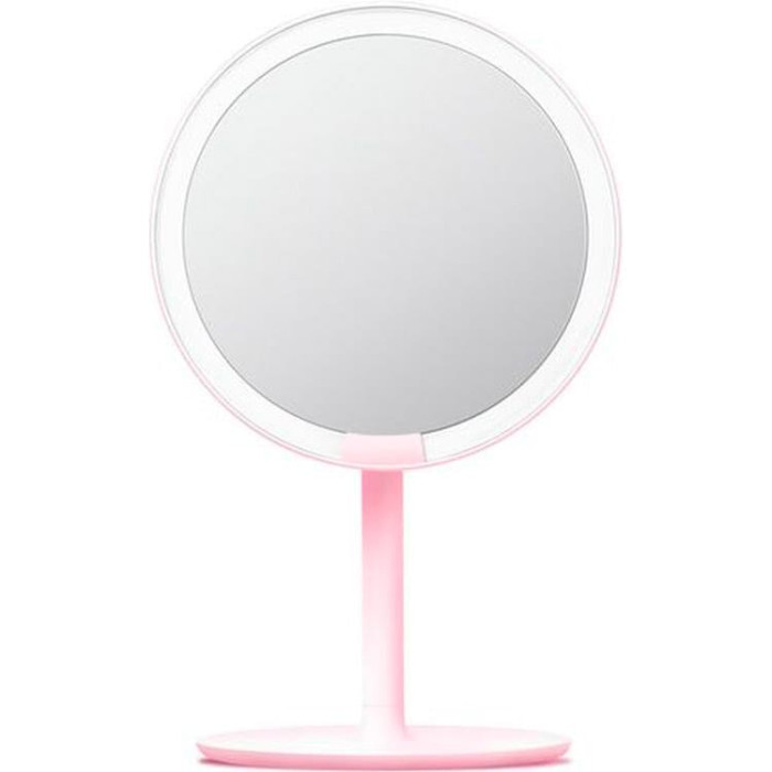 Косметическое зеркало XIAOMI AMIRO HD Daylight Mirror Pink (AML004-P)