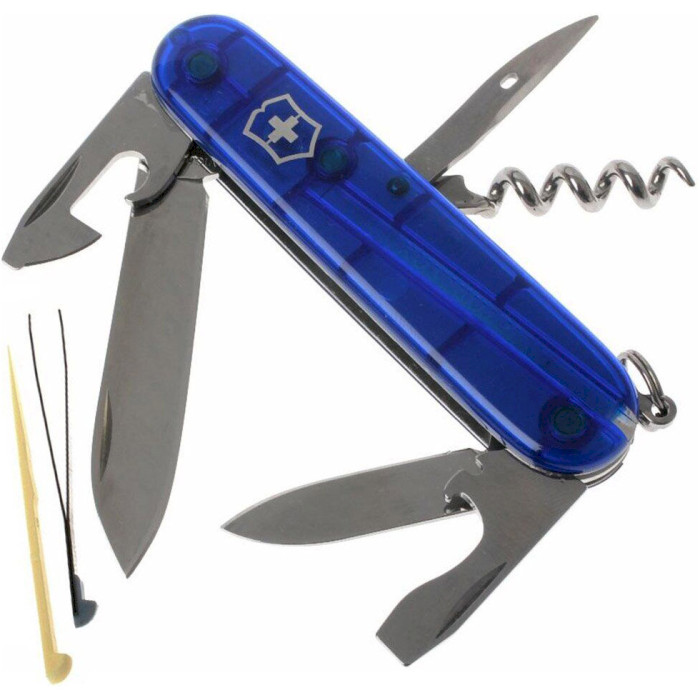 Швейцарский нож VICTORINOX Spartan Blue Transparent Blister (1.3603.T2B1)