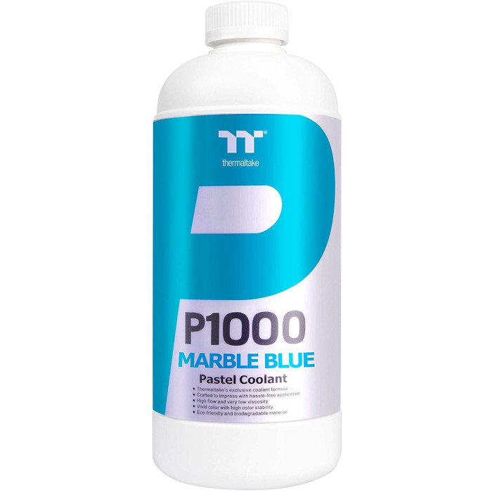 Охлаждающая жидкость THERMALTAKE P1000 Pastel Coolant Marble Blue 1л (CL-W246-OS00MB-A)