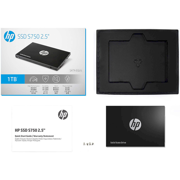 SSD диск HP S750 1TB 2.5" SATA (16L54AA)