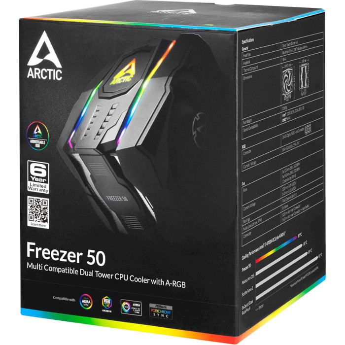 Кулер для процесора ARCTIC Freezer 50 (ACFRE00065A)