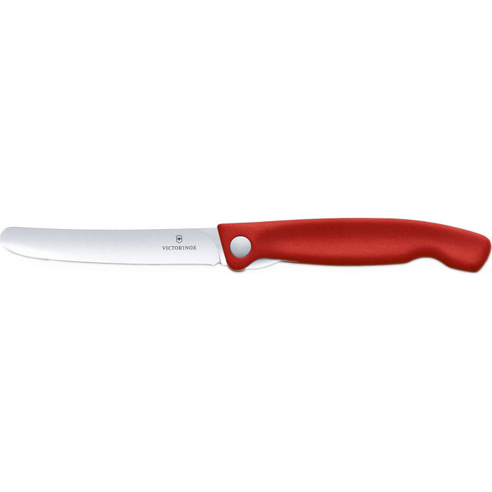 Нож кухонный для чистки овощей VICTORINOX SwissClassic Foldable Paring Red 110мм (6.7801.FB)