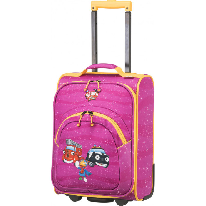 Детский чемодан TRAVELITE Heroes of the City S Pink 24л (081687-17)
