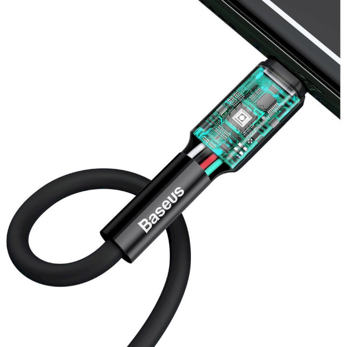 Кабель BASEUS Silica Gel Cable USB for Lightning 1м Black (CALGJ-01)