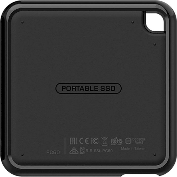 Портативный SSD диск SILICON POWER PC60 240GB USB3.2 Gen1 (SP240GBPSDPC60CK)