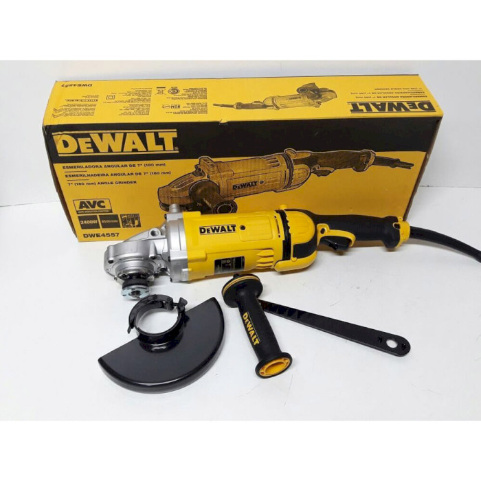 Кутова шліфувальна машина DeWALT DWE4557