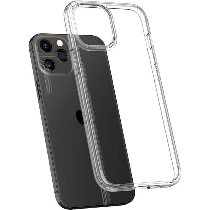 Чохол SPIGEN Crystal Hybrid для iPhone 12 Pro Max Crystal Clear (ACS01476)