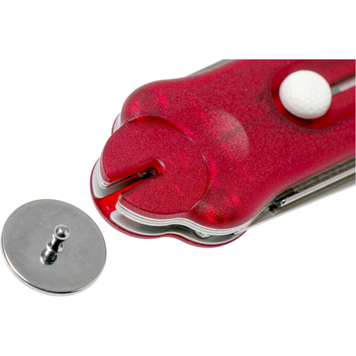 Швейцарский нож VICTORINOX Golf Tool Red Transparent (0.7052.T)