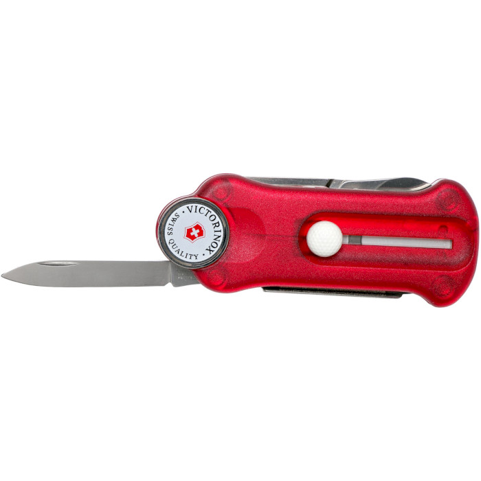 Швейцарский нож VICTORINOX Golf Tool Red Transparent (0.7052.T)