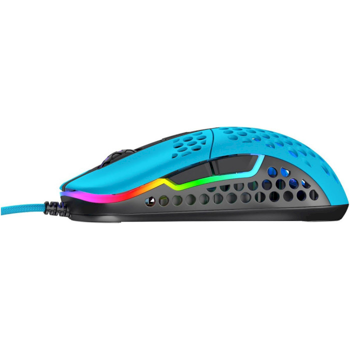 Миша ігрова XTRFY M42 Miami Blue (XG-M42-RGB-BLUE)