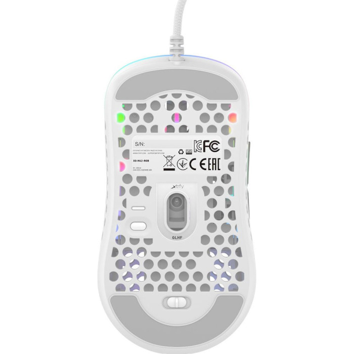 Миша ігрова XTRFY M42 White (XG-M42-RGB-WHITE)