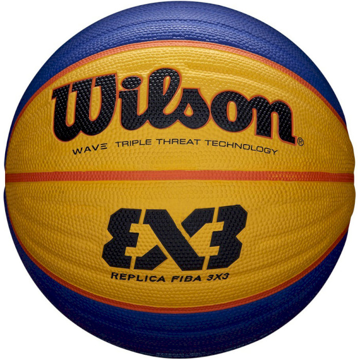 М'яч баскетбольний WILSON FIBA 3x3 Rubber Game Ball Size 6 (WTB1033XB)