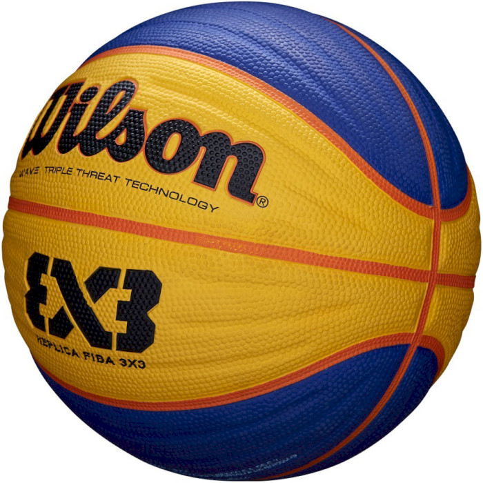М'яч баскетбольний WILSON FIBA 3x3 Rubber Game Ball Size 6 (WTB1033XB)