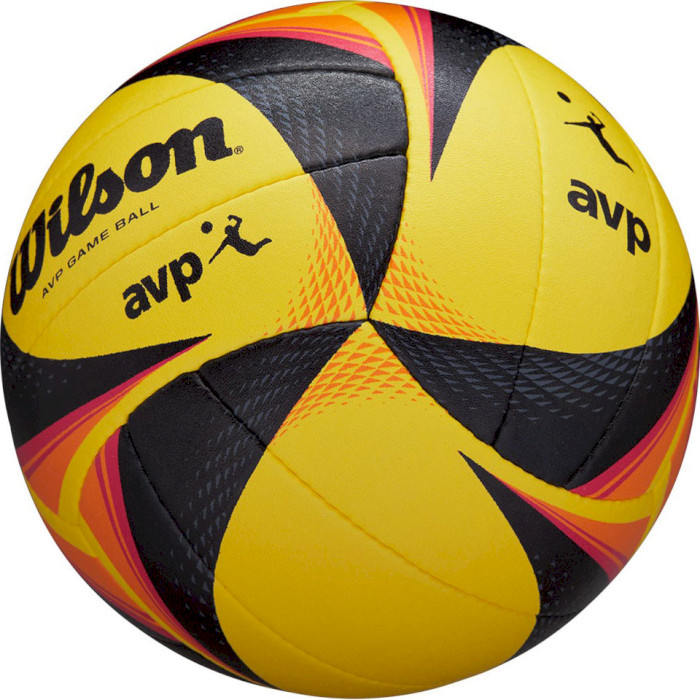 Мяч волейбольный WILSON OPTX AVP Game Size 5 AVP Official Yellow/Black (WTH00020XB)