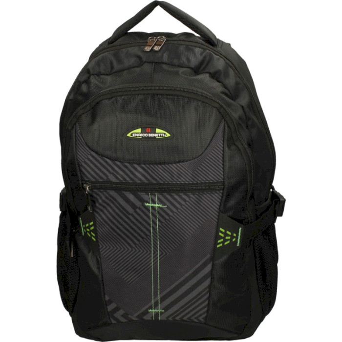 Рюкзак ENRICO BENETTI Bonaire 25L Black/Lime (47093 314)