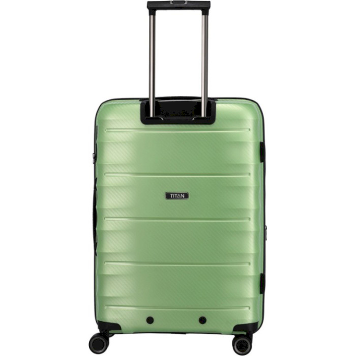 Валіза TITAN Highlight M Expandable Green Metallic 73л (842405-81)