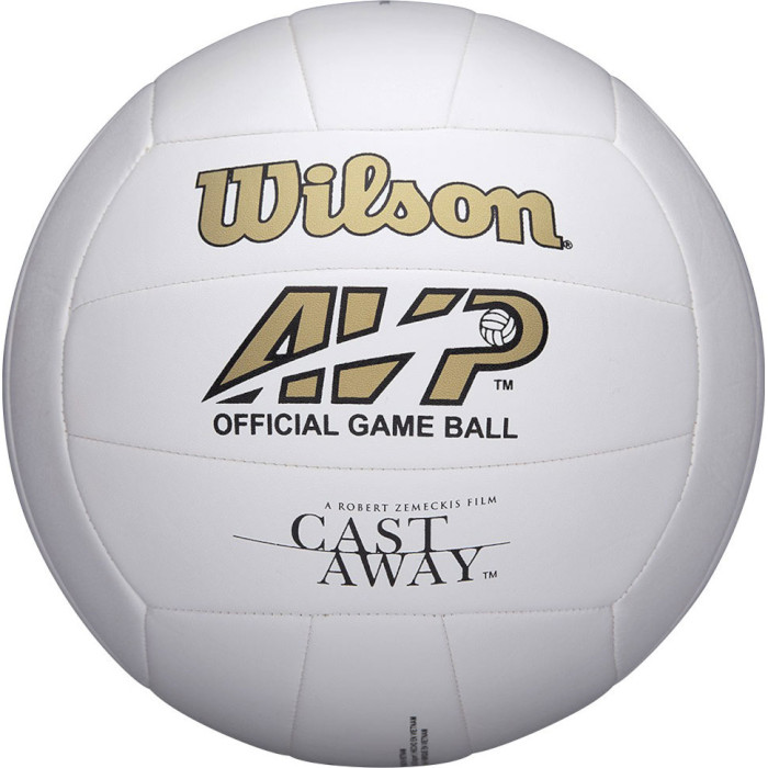 Мяч волейбольный WILSON Mr. Wilson Cast Away Size 5 AVP Official (WTH4615XDEF)