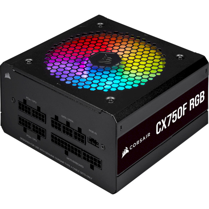Блок питания 750W CORSAIR CX750F RGB (CP-9020218-EU)
